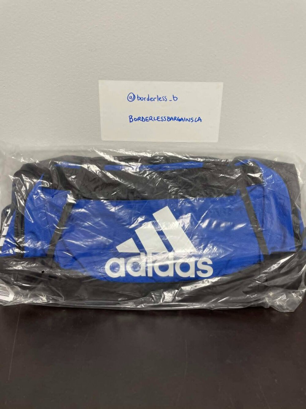 adidas Defender Duffel Bag Small Royal Blue (EW9655)